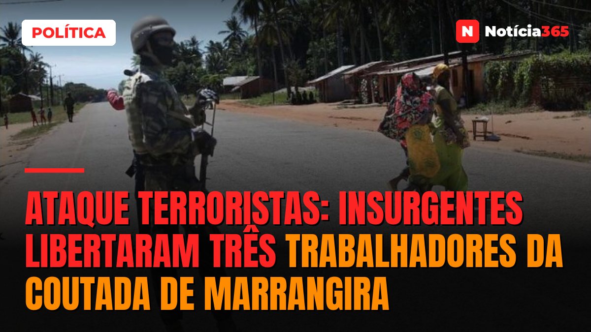 Ataque Terroristas: insurgentes libertaram três trabalhadores da Coutada de Marrangira
