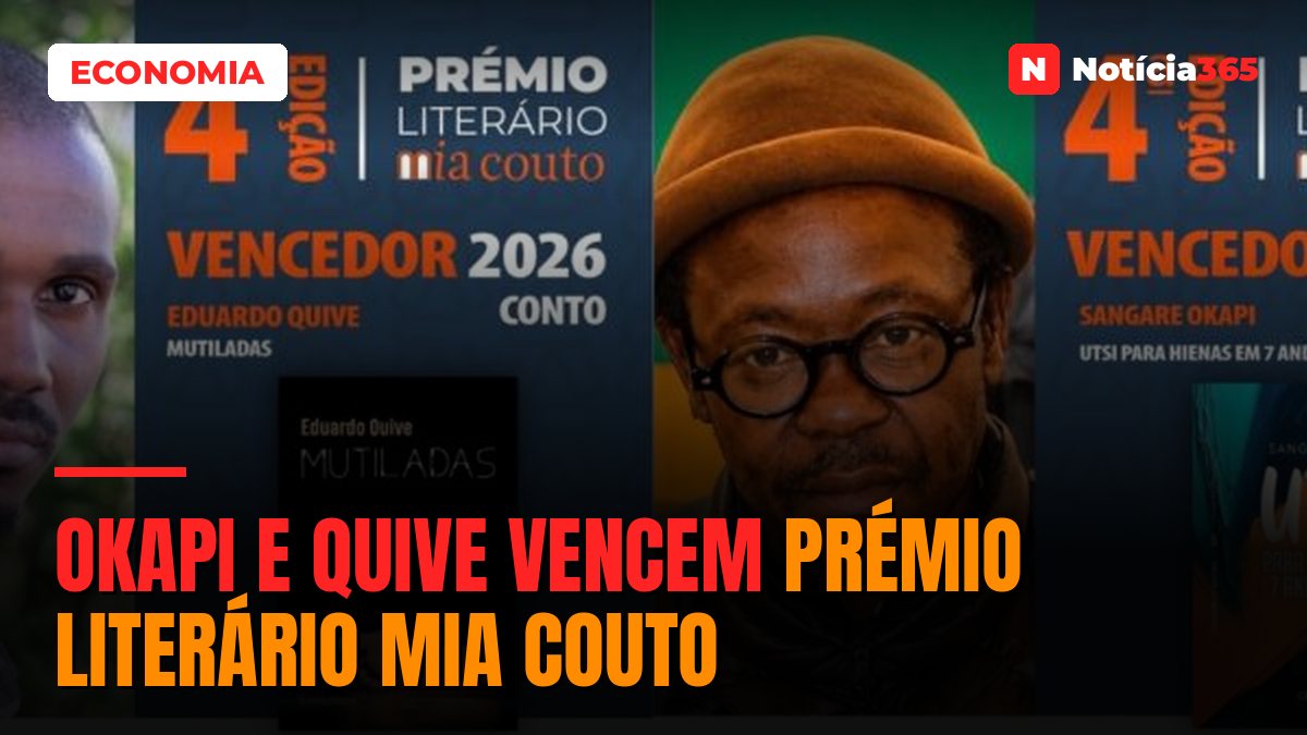 Okapi e Quive vencem Prémio Literário Mia Couto