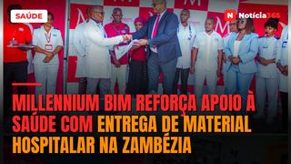 Millennium bim reforça apoio à Saúde com entrega de material hospitalar na Zambézia