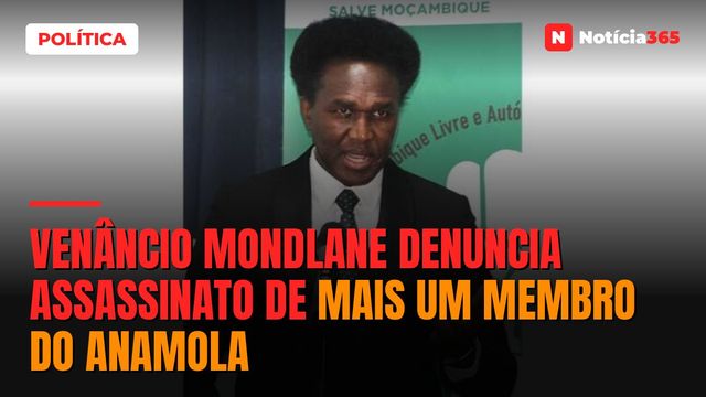 Venâncio Mondlane denuncia assassinato de mais um membro do ANAMOLA