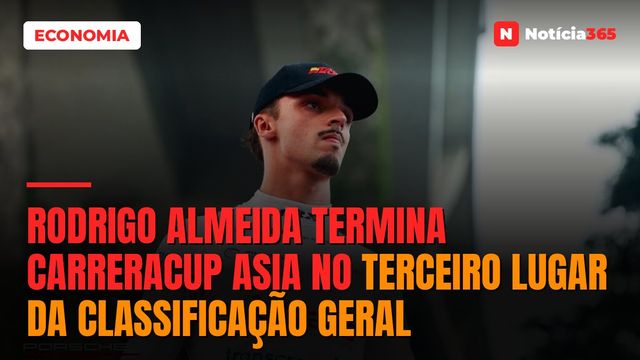 Rodrigo Almeida termina CarreraCup Asia no terceiro lugar da classificação geral