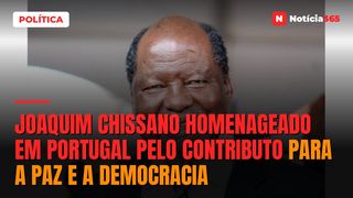 Joaquim Chissano homenageado em Portugal pelo contributo para a paz e a democracia