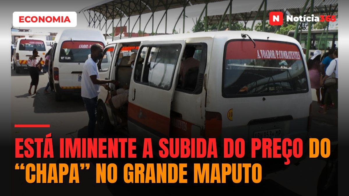Está iminente a subida do preço do “chapa” no Grande Maputo