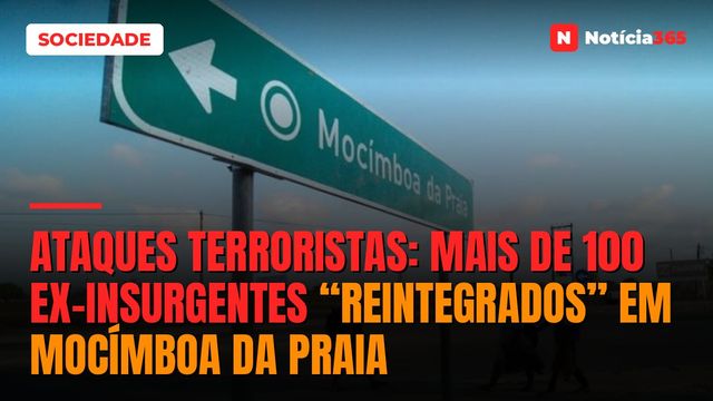 Ataques terroristas: mais de 100 ex-insurgentes “reintegrados” em Mocímboa da Praia