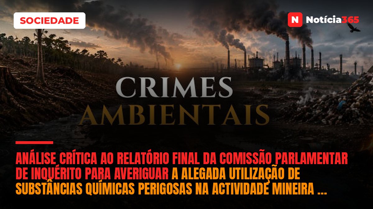 Análise Crítica ao Relatório Final da Comissão Parlamentar de Inquérito Para Averiguar a Alegada Utilização de Substâncias Químicas Perigosas na Actividade Mineira na Província de Manica