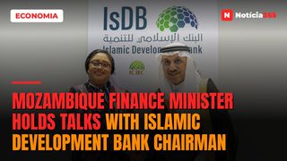 Mozambique finance minister holds talks with Islamic Development Bank chairman
