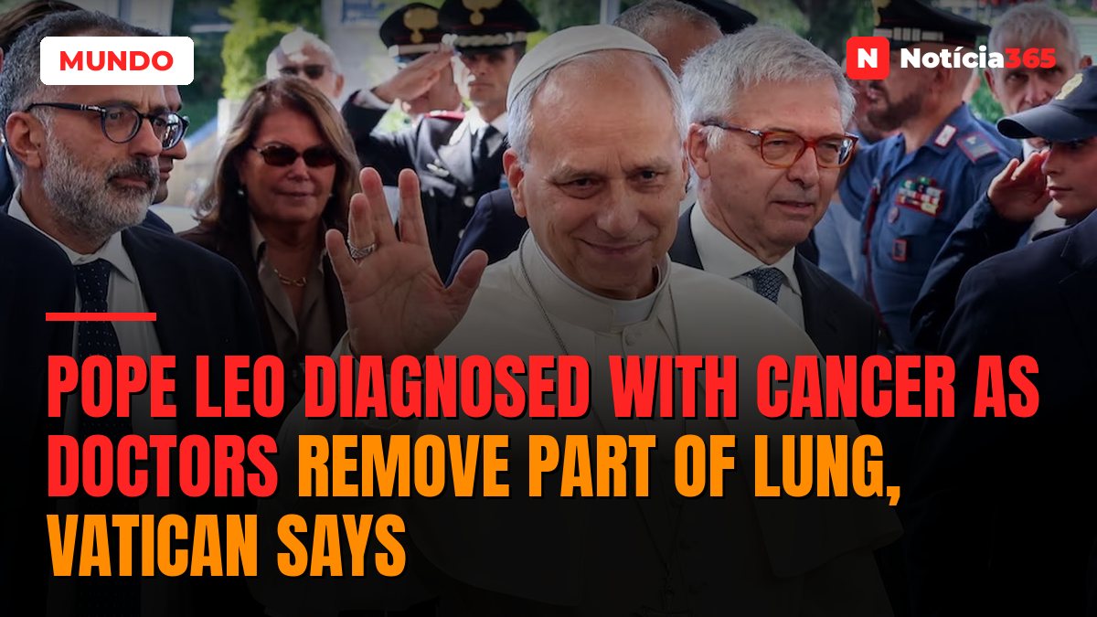 Pope Leo diagnosed with cancer as doctors remove part of lung, Vatican says