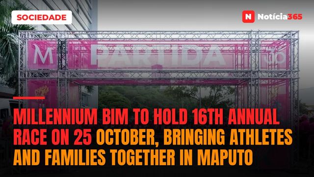 Millennium bim to hold 16th annual race on 25 October, bringing athletes and families together in Maputo
