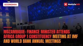 Mozambique: Finance minister attends Africa Group 1 Constituency meeting at IMF and World Bank Annual Meetings