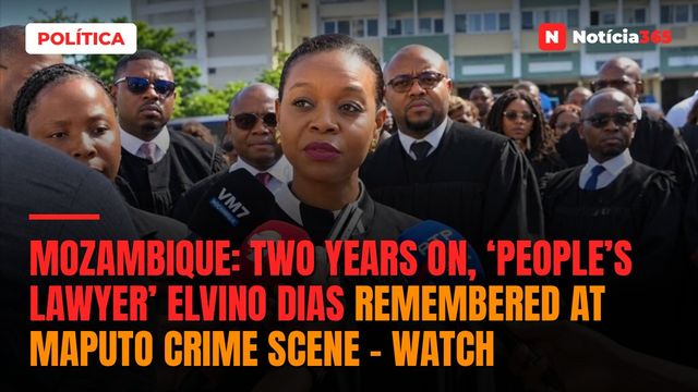Mozambique: Two years on, ‘people’s lawyer’ Elvino Dias remembered at Maputo crime scene – Watch
