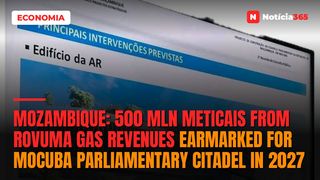 Mozambique: 500 mln meticais from Rovuma gas revenues earmarked for Mocuba parliamentary citadel in 2027