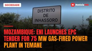Mozambique: Eni launches EPC tender for 75 MW gas-fired power plant in Temane