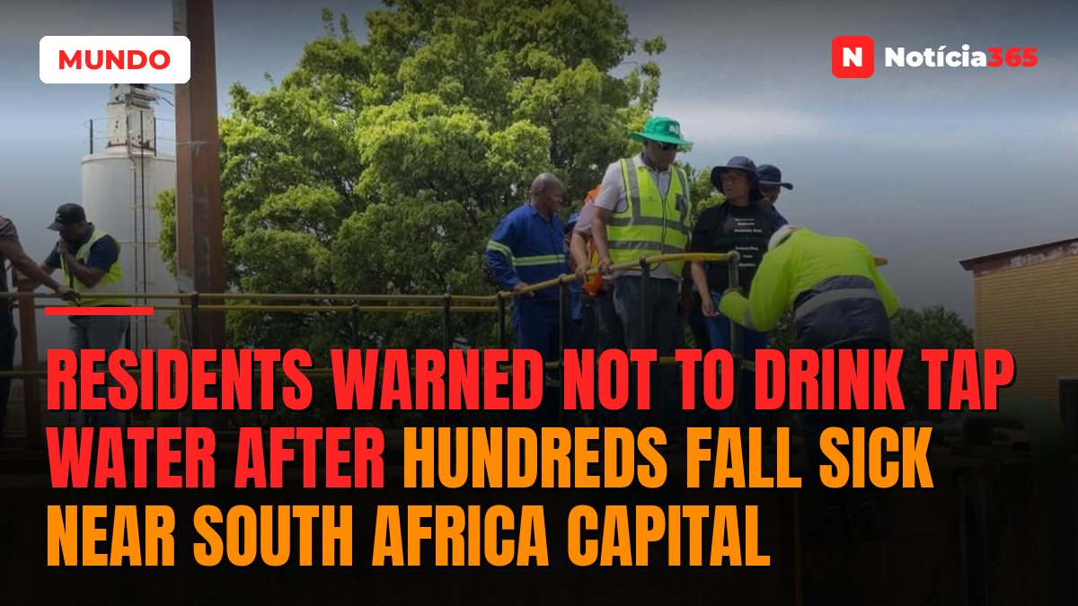 Residents warned not to drink tap water after hundreds fall sick near South Africa capital