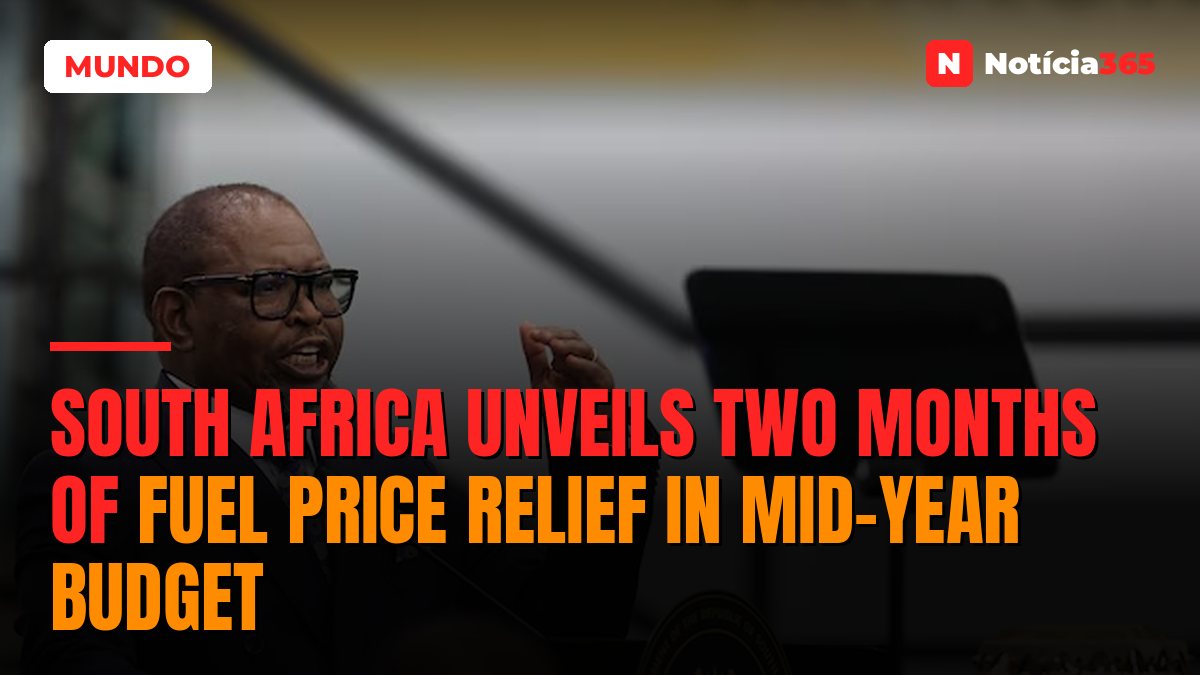 South Africa unveils two months of fuel price relief in mid-year budget