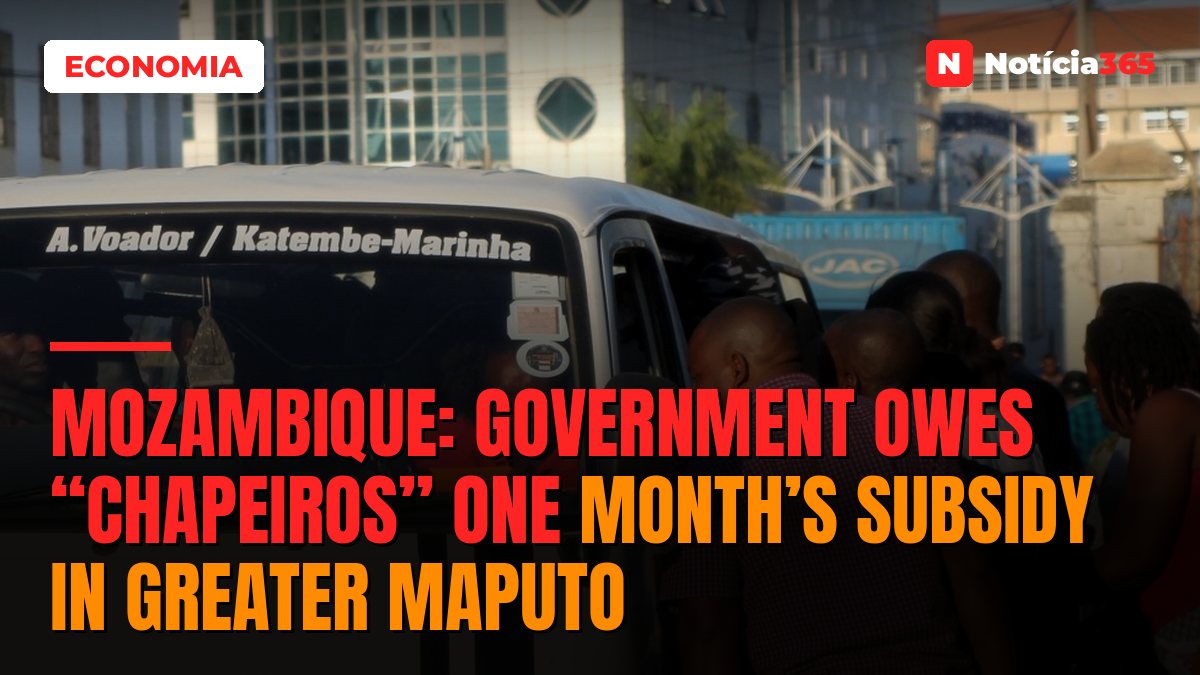 Mozambique: Government owes “chapeiros” one month’s subsidy in Greater Maputo