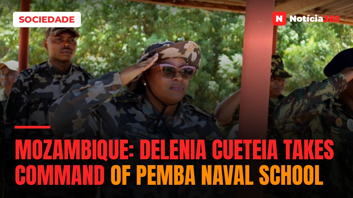 Mozambique: Delenia Cueteia takes command of Pemba Naval School