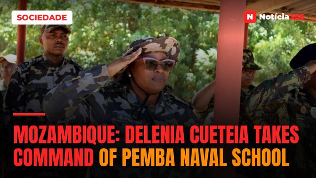Mozambique: Delenia Cueteia takes command of Pemba Naval School