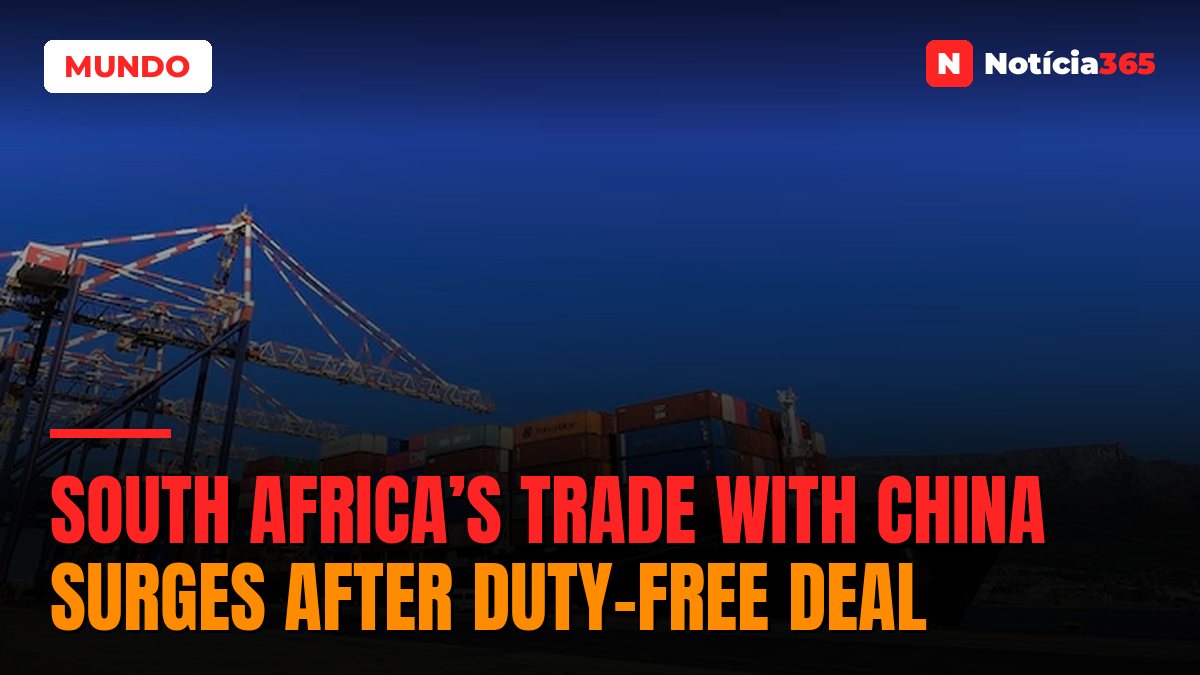 South Africa’s trade with China surges after duty-free deal