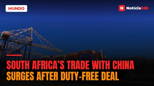 South Africa’s trade with China surges after duty-free deal