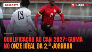 QUALIFICAÇÃO AO CAN-2027: GUIMA NO ONZE IDEAL DA 2.ª JORNADA