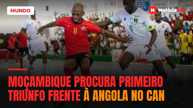MOÇAMBIQUE PROCURA PRIMEIRO TRIUNFO FRENTE À ANGOLA NO CAN