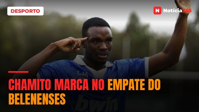 CHAMITO MARCA NO EMPATE DO BELENENSES