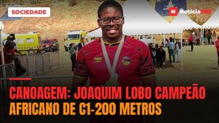 CANOAGEM: JOAQUIM LOBO CAMPEÃO AFRICANO DE C1-200 METROS