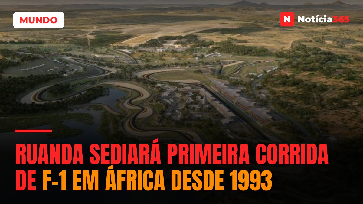 RUANDA SEDIARÁ PRIMEIRA CORRIDA DE F-1 EM ÁFRICA DESDE 1993