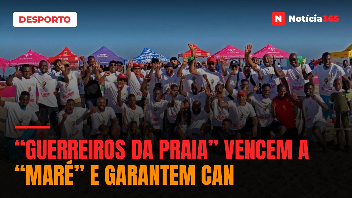 “GUERREIROS DA PRAIA” VENCEM A “MARÉ” E GARANTEM CAN