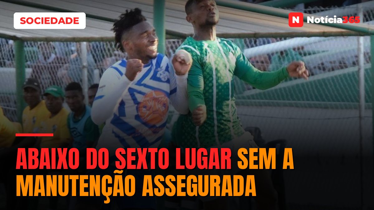 ABAIXO DO SEXTO LUGAR SEM A MANUTENÇÃO ASSEGURADA