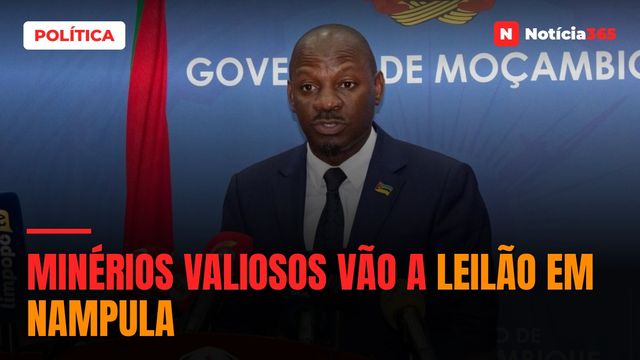 Minérios valiosos vão a leilão em Nampula