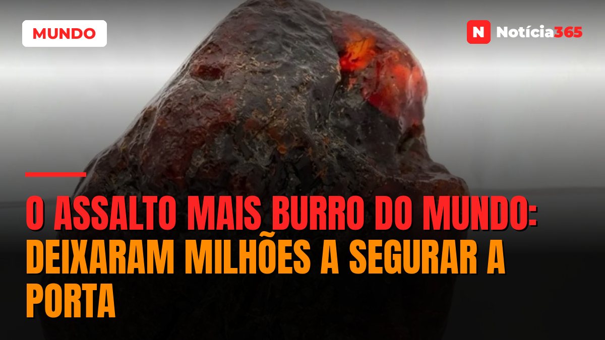 O assalto mais burro do mundo: deixaram milhões a segurar a porta