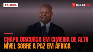 Chapo discursa em cimeira de alto nível sobre a paz em África