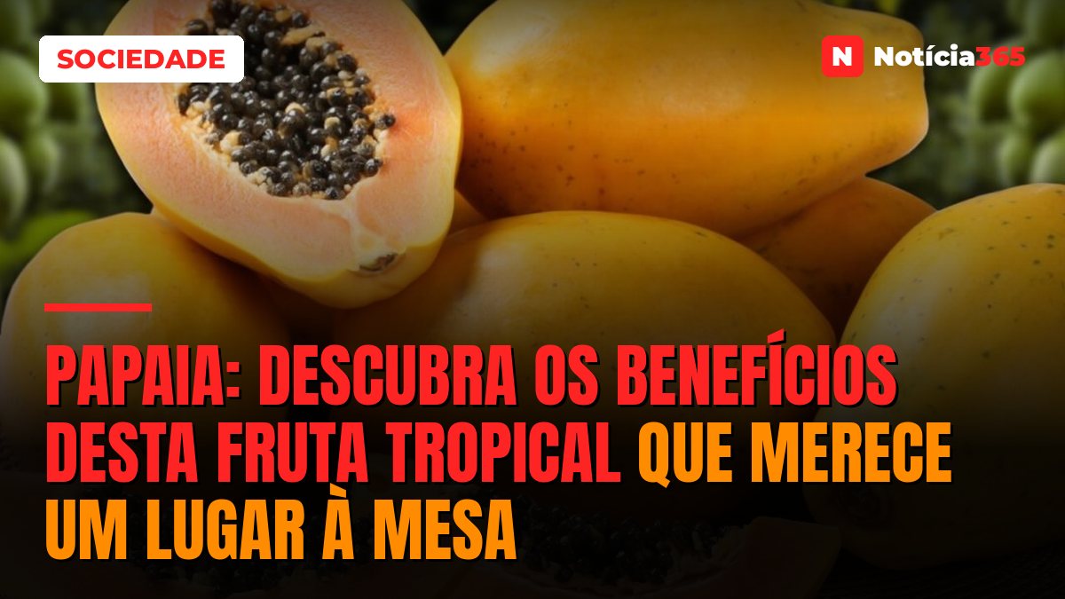 Papaia: Descubra os Benefícios Desta Fruta Tropical Que Merece um Lugar à Mesa