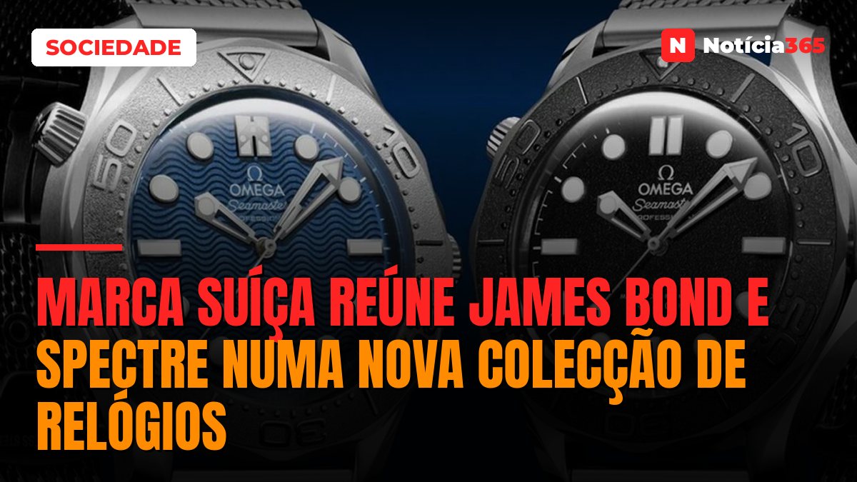 Marca Suíça Reúne James Bond e Spectre Numa Nova Colecção de Relógios