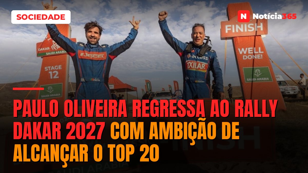 Paulo Oliveira Regressa ao Rally Dakar 2027 Com Ambição de Alcançar o Top 20
