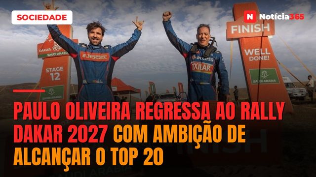 Paulo Oliveira Regressa ao Rally Dakar 2027 Com Ambição de Alcançar o Top 20