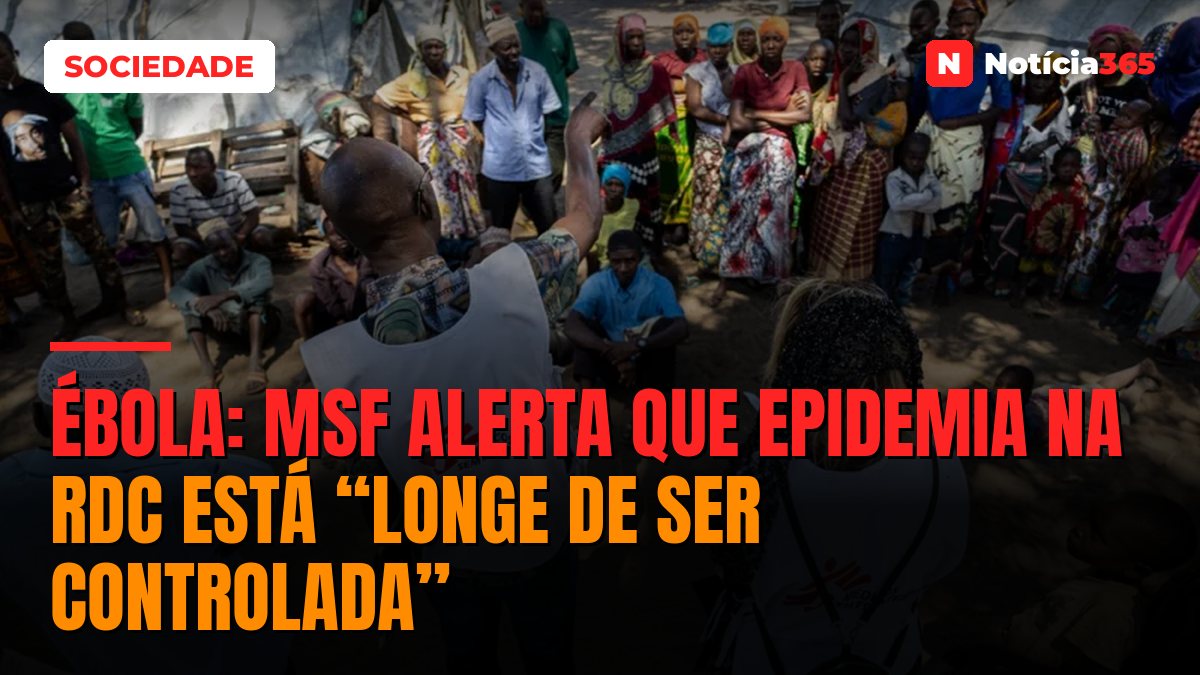 Ébola: MSF Alerta Que Epidemia na RDC Está “Longe de Ser Controlada”