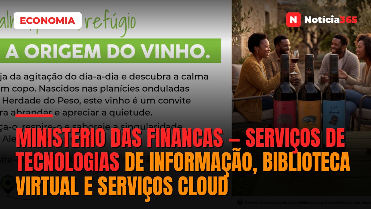 Ministerio Das Financas — Serviços de Tecnologias de Informação, Biblioteca Virtual e Serviços Cloud