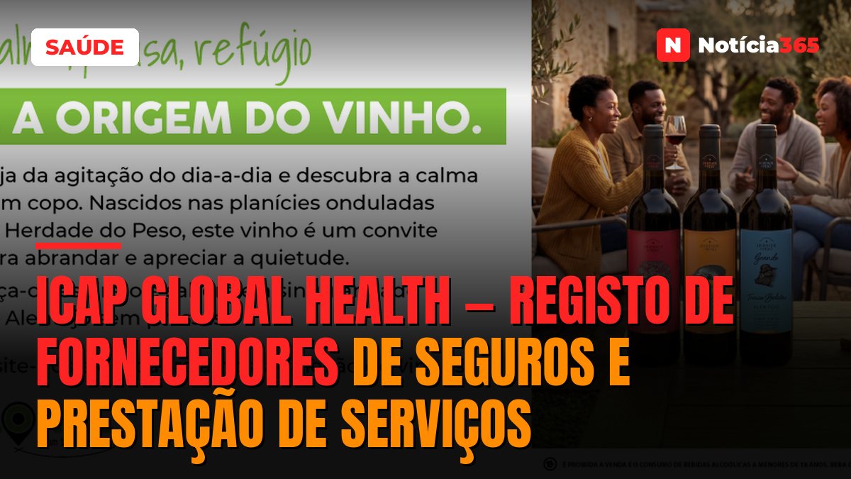 ICAP Global Health — Registo de Fornecedores de Seguros e Prestação de Serviços