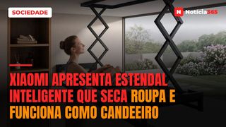 Xiaomi Apresenta Estendal Inteligente Que Seca Roupa e Funciona Como Candeeiro