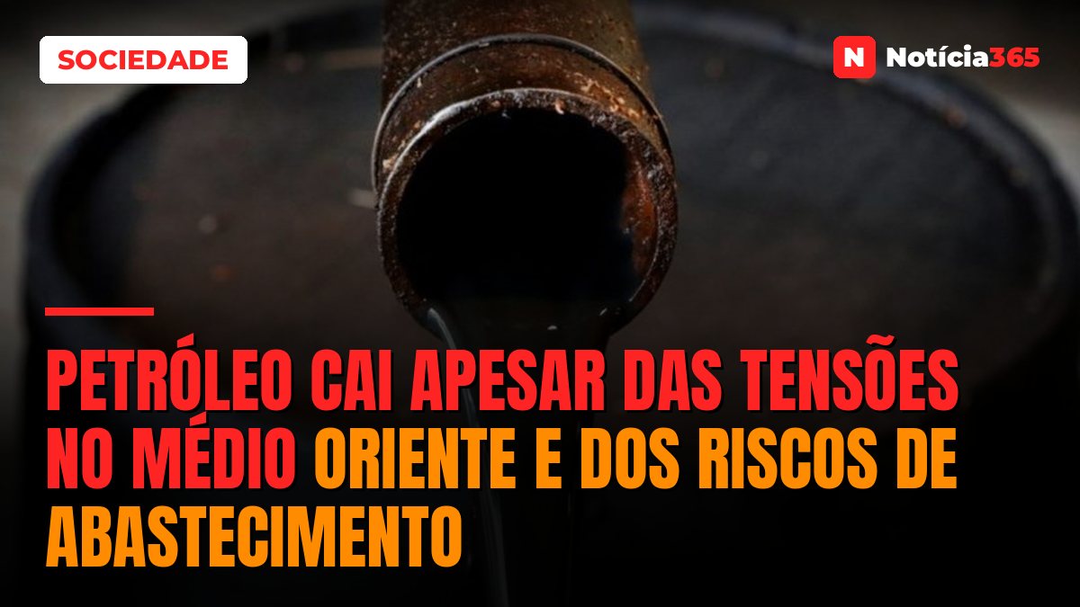 Petróleo Cai Apesar Das Tensões no Médio Oriente e Dos Riscos de Abastecimento