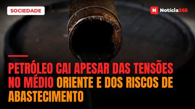 Petróleo Cai Apesar Das Tensões no Médio Oriente e Dos Riscos de Abastecimento