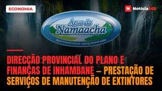 Direcção Provincial Do Plano e Finanças De Inhambane — Prestação De Serviços De Manutenção De Extintores