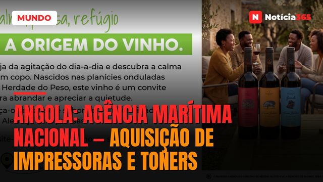 Angola: Agência Marítima Nacional — Aquisição de Impressoras e Toners