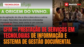 CFM — Prestação de Serviços em Tecnologias de Informação e Sistema de Gestão Documental