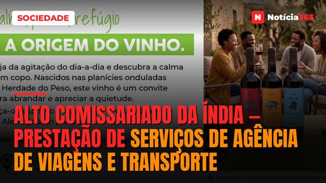 Alto Comissariado da Índia — Prestação de Serviços de Agência de Viagens e Transporte