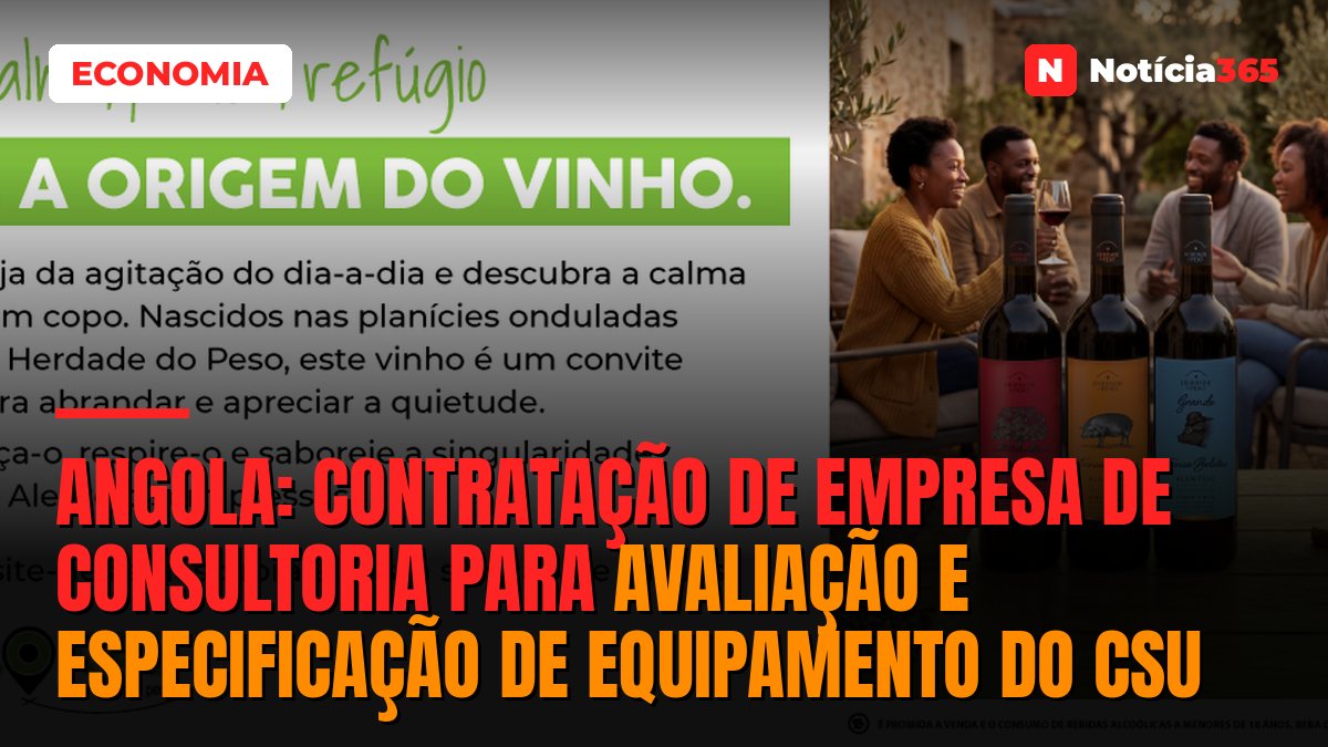 Angola: Contratação de Empresa de Consultoria Para Avaliação e Especificação de Equipamento do CSU