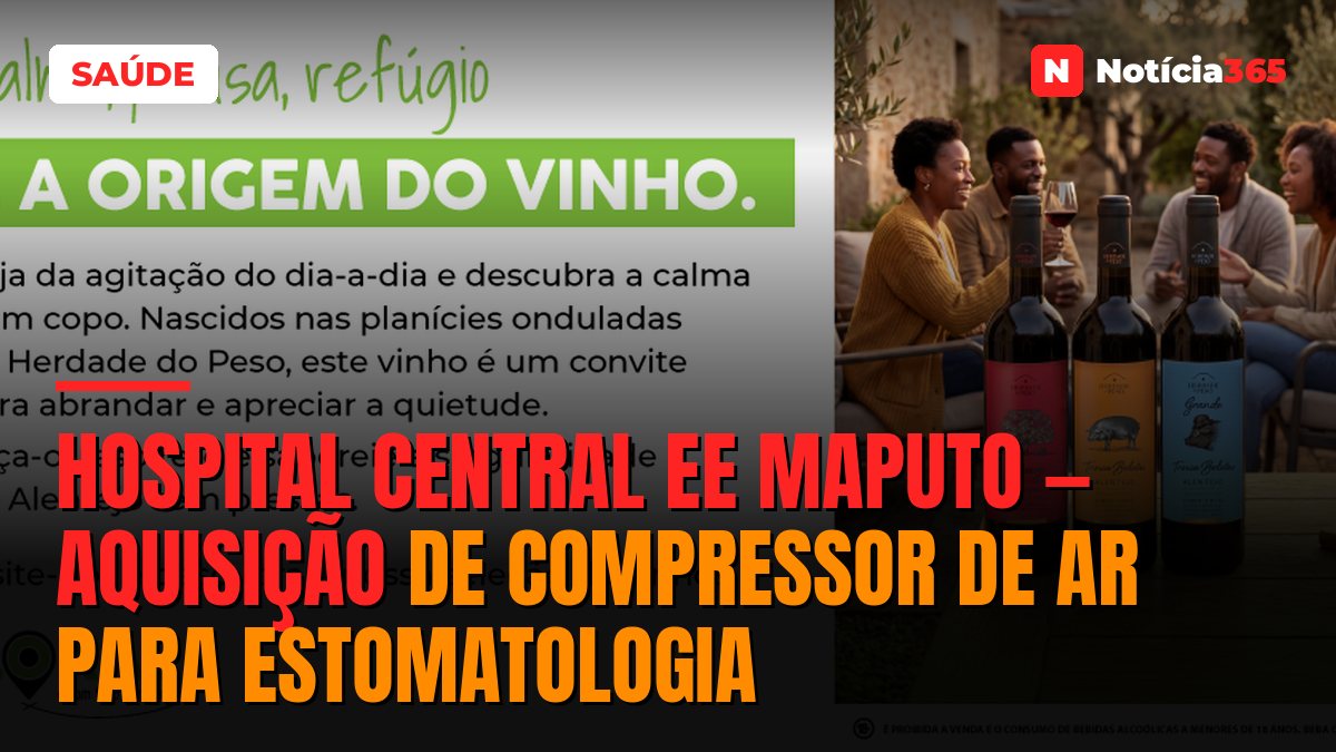 Hospital Central ee Maputo — Aquisição de Compressor de ar Para Estomatologia