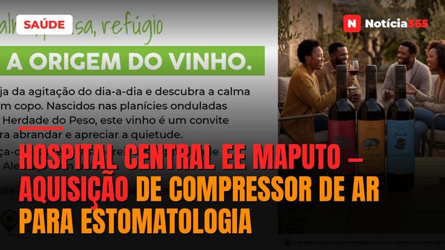 Hospital Central ee Maputo — Aquisição de Compressor de ar Para Estomatologia
